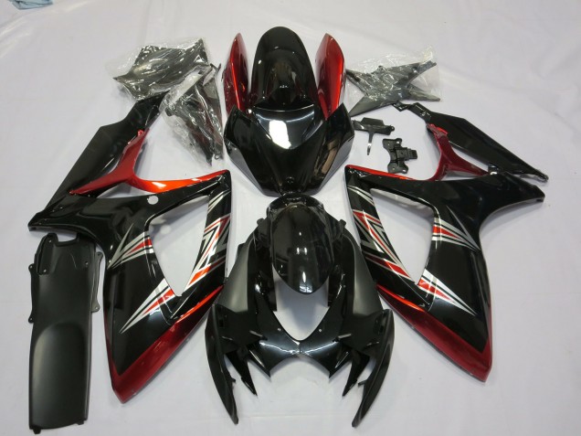 Tricolor 2006-2007 Suzuki GSXR 600-750 Carenados Moto Tricolor 2006-2007 Suzuki GSXR 600-750 Carenados Moto