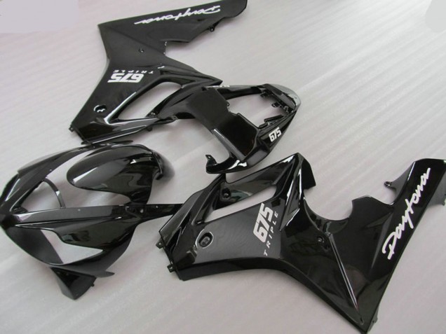 Triple Negro 2006-2008 Triumph Daytona 675 Carenados Moto Triple Negro 2006-2008 Triumph Daytona 675 Carenados Moto