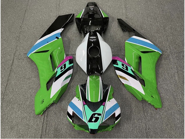 Verde 6 2004-2005 Honda CBR1000RR Carenados Moto Verde 6 2004-2005 Honda CBR1000RR Carenados Moto