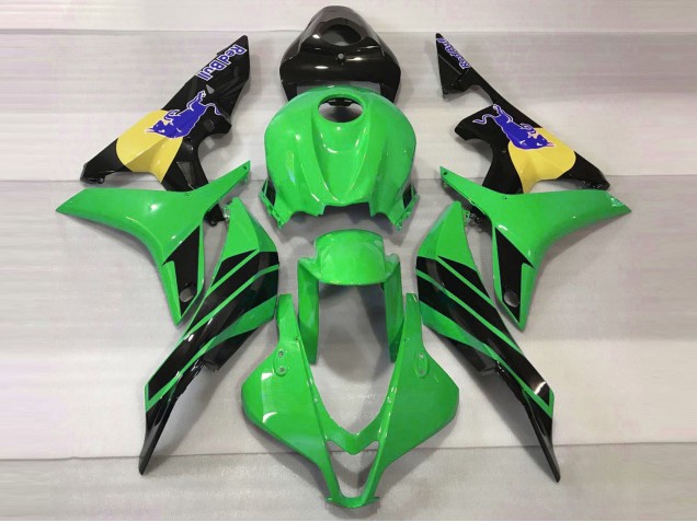 Verde & Azul Toro 2007-2008 Honda CBR600RR Carenados Moto Verde & Azul Toro 2007-2008 Honda CBR600RR Carenados Moto