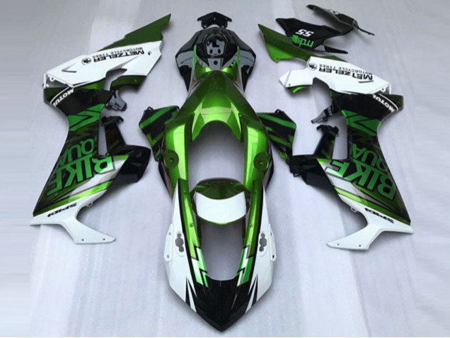 Verde & Blanco Personalizado 2017-2023 Honda CBR1000RR Carenados Moto Verde & Blanco Personalizado 2017-2023 Honda CBR1000RR Carenados Moto