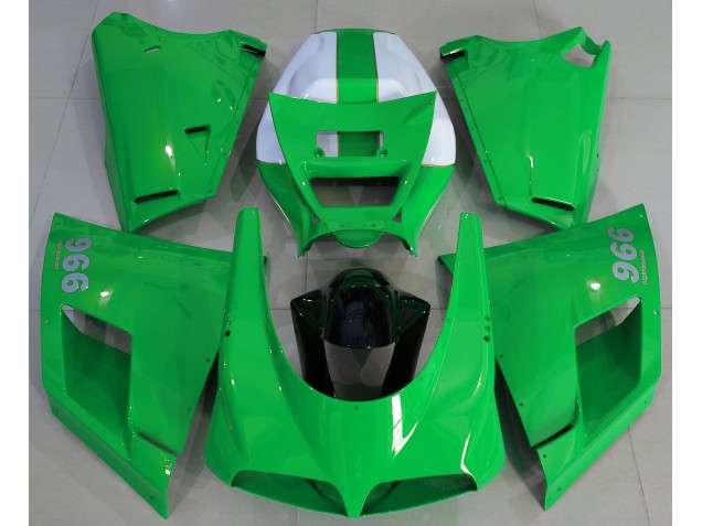Verde Brillante 1993-2005 Ducati 996 748 916 998 Carenados Moto Verde Brillante 1993-2005 Ducati 996 748 916 998 Carenados Moto