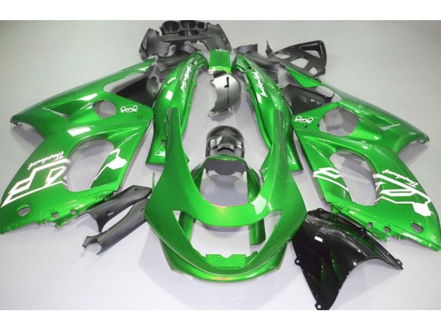 Verde Brillante 1998-2007 Yamaha YZF600 Carenados Moto Verde Brillante 1998-2007 Yamaha YZF600 Carenados Moto