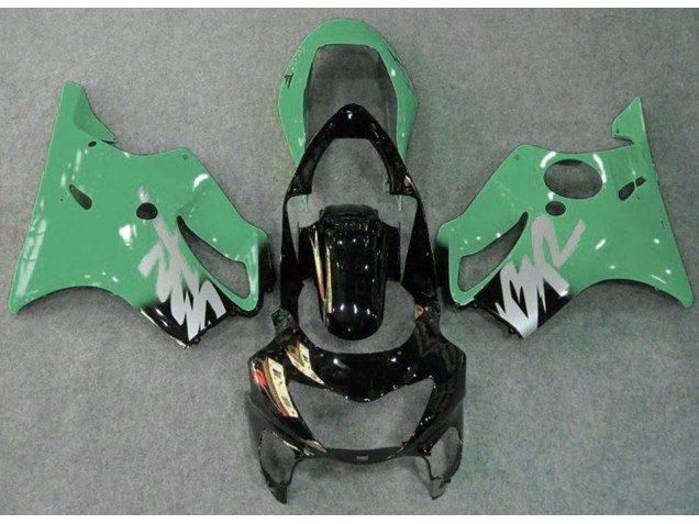 Verde Brillante 1999-2000 Honda CBR600 F4 Carenados Moto Verde Brillante 1999-2000 Honda CBR600 F4 Carenados Moto