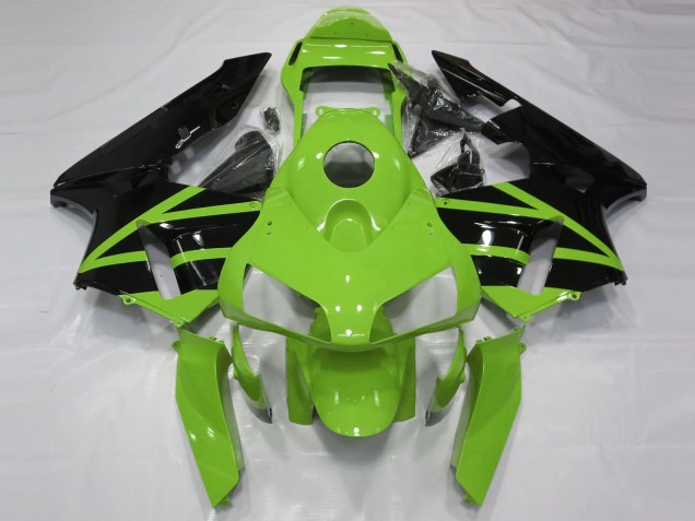 Verde Brillante 2003-2004 Honda CBR600RR Carenados Moto Verde Brillante 2003-2004 Honda CBR600RR Carenados Moto