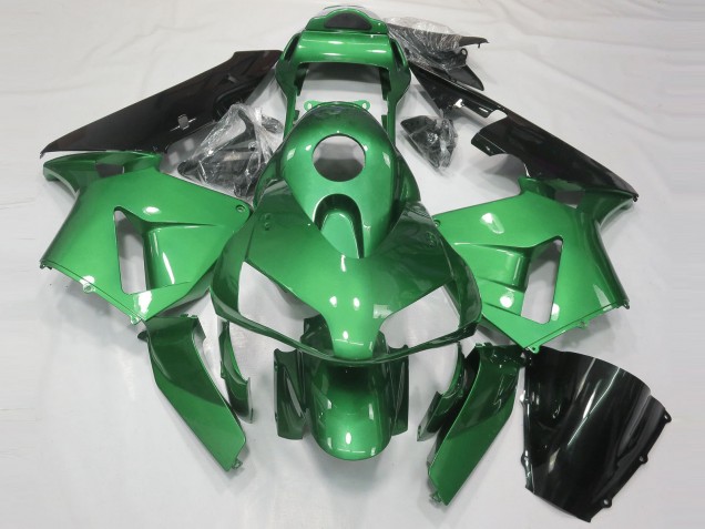 Verde Brillante 2003-2004 Honda CBR600RR Carenados Moto Verde Brillante 2003-2004 Honda CBR600RR Carenados Moto