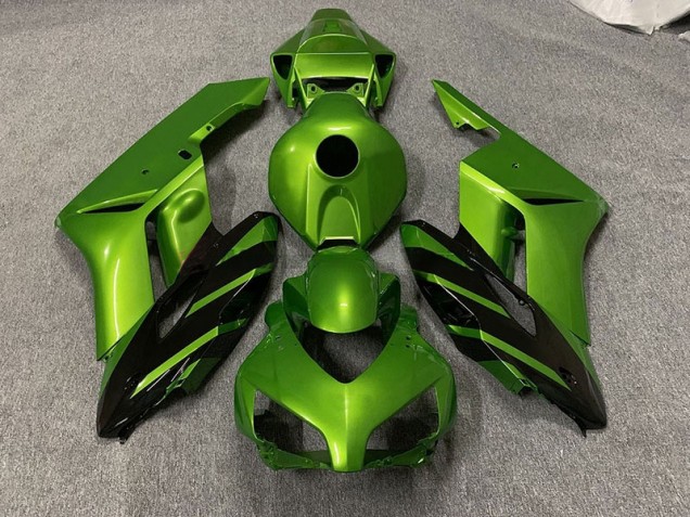 Verde Brillante 2004-2005 Honda CBR1000RR Carenados Moto Verde Brillante 2004-2005 Honda CBR1000RR Carenados Moto
