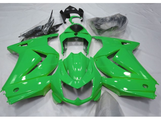 Verde Brillante 2008-2012 Kawasaki Ninja 250 Carenados Moto Verde Brillante 2008-2012 Kawasaki Ninja 250 Carenados Moto