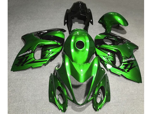 Verde Brillante 2008-2020 Suzuki GSXR 1300 Carenados Moto Verde Brillante 2008-2020 Suzuki GSXR 1300 Carenados Moto