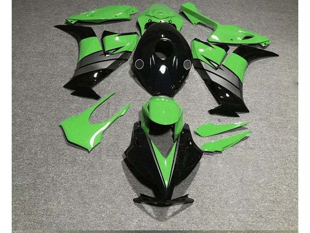 Verde Brillante Negro & Gris 2012-2016 Honda CBR1000RR Carenados Moto Verde Brillante Negro & Gris 2012-2016 Honda CBR1000RR Carenados Moto