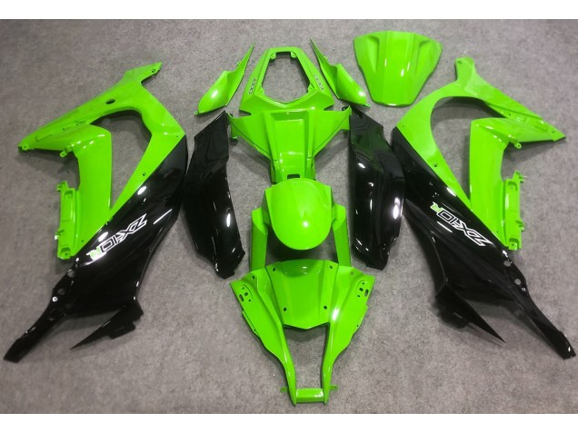 Verde Brillante & Verde R 2016-2019 Kawasaki ZX10R Carenados Moto Verde Brillante & Verde R 2016-2019 Kawasaki ZX10R Carenados Moto