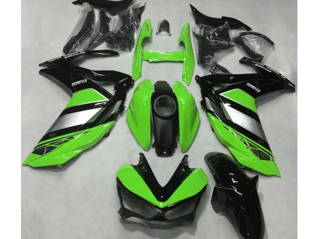 Verde Brillante Yamalube 2015-2018 Yamaha R3 Carenados Moto Verde Brillante Yamalube 2015-2018 Yamaha R3 Carenados Moto