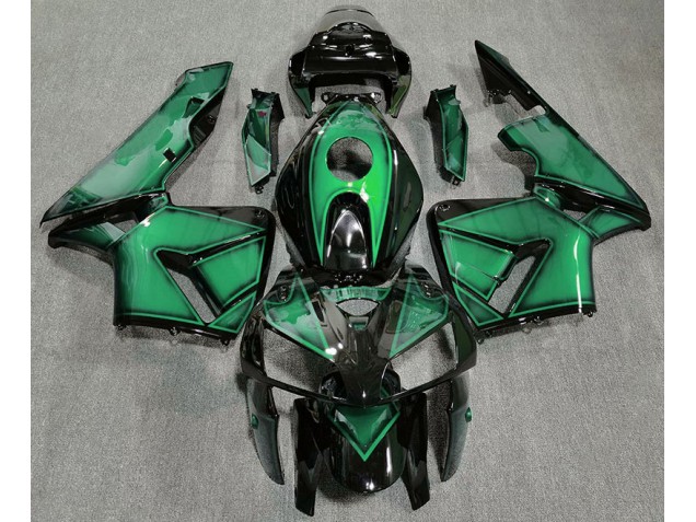Verde Claro Intenso 2005-2006 Honda CBR600RR Carenados Moto Verde Claro Intenso 2005-2006 Honda CBR600RR Carenados Moto