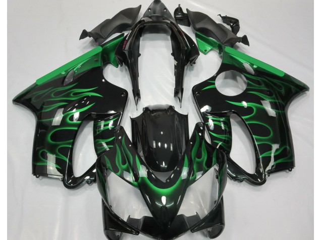 Verde Claro Llama 2004-2007 Honda CBR600 F4i Carenados Moto Verde Claro Llama 2004-2007 Honda CBR600 F4i Carenados Moto