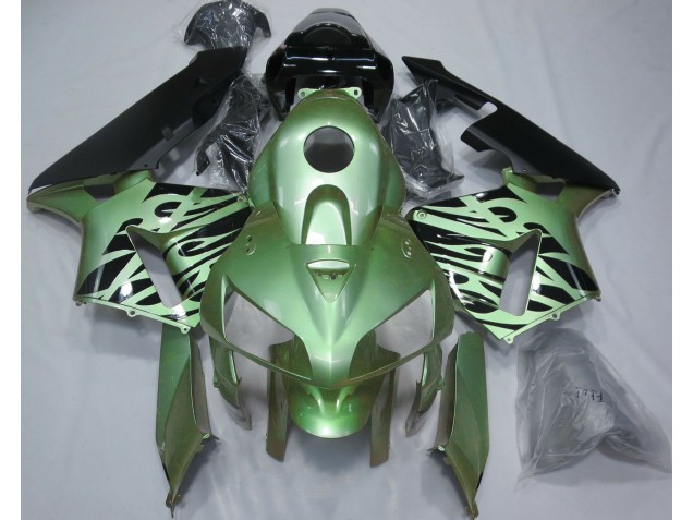 Verde Claro Llama 2005-2006 Honda CBR600RR Carenados Moto Verde Claro Llama 2005-2006 Honda CBR600RR Carenados Moto