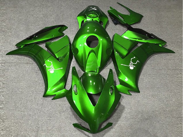 Verde Eléctrico Brillante 2012-2016 Honda CBR1000RR Carenados Moto Verde Eléctrico Brillante 2012-2016 Honda CBR1000RR Carenados Moto