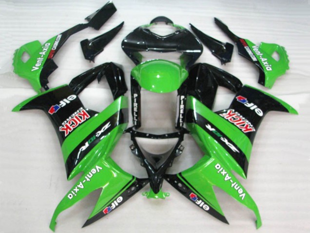 Verde Elf 2008-2010 Kawasaki ZX10R Carenados Moto Verde Elf 2008-2010 Kawasaki ZX10R Carenados Moto