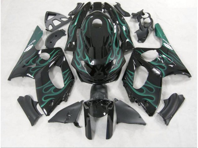 Verde Esmeralda Llama 1998-2007 Yamaha YZF600 Carenados Moto Verde Esmeralda Llama 1998-2007 Yamaha YZF600 Carenados Moto