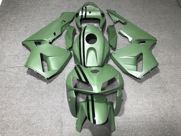 Verde Mate 2005-2006 Honda CBR600RR Carenados Moto