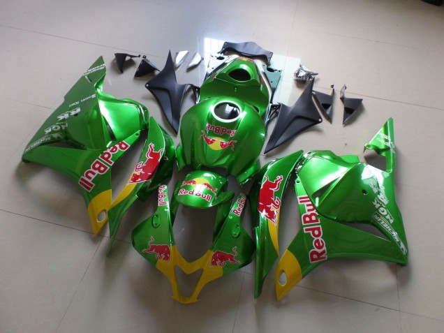 Verde Rojo Toro 2009-2012 Honda CBR600RR Carenados Moto