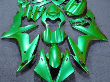 Verde Solido 2004-2006 Yamaha R1 Carenados Moto