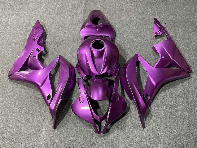 Violeta Liso 2007-2008 Honda CBR600RR Carenados Moto Violeta Liso 2007-2008 Honda CBR600RR Carenados Moto