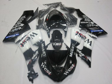 West 2005-2006 Kawasaki ZX6R Carenados Moto